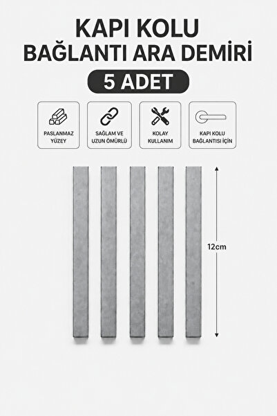 ASPAR Mâner ușă lungă, fără interpozitie, 5 bucăți (12 cm)