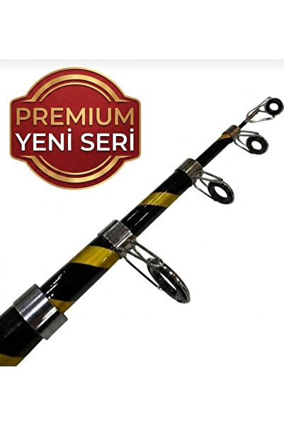 KURUDO Bauer KIRILMAZ GARANTİLİ Çelik Sarım Olta Kamışı 100-300 GR ATARLI (2026 YENİ SERİ ÜRÜN)270-300-360 cm