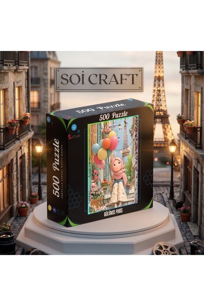 Soi Craft 500 Piece Puzzle Smile Paris # 220