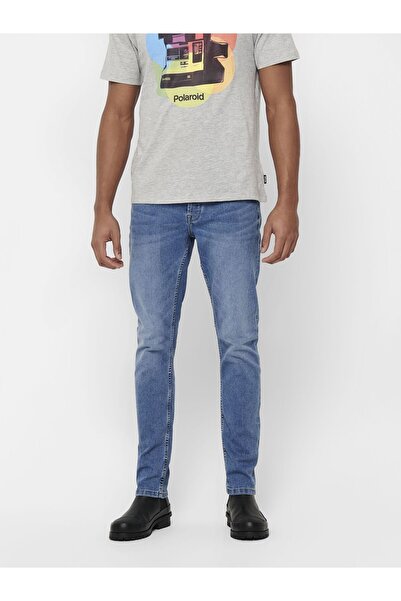 Only & Sons Slim Fit Jeans ONSLOOM Mittlere Taille Slim Fit Jeans
