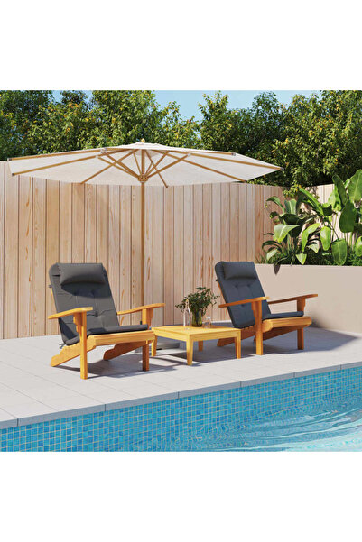 Concept Perne scaun Adirondack, 2 buc, antracit, țesătură Oxford