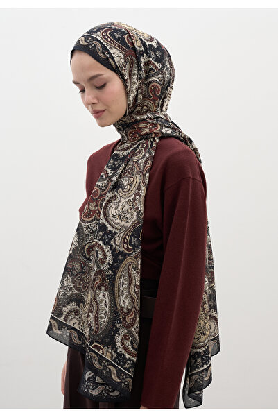 Freshscarfs Avery Desen Şal Siyah