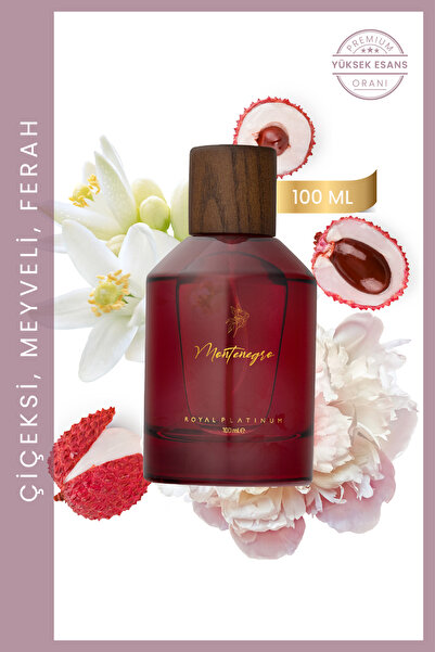 Royal Platinum Montenegro 100 Ml Unisex Niche Parfüm Şakayik Misk Ferah