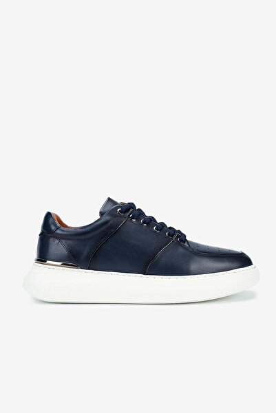 Serhat Özköroğlu Lfr-F065 Leather Roller Shoes Navy Blue