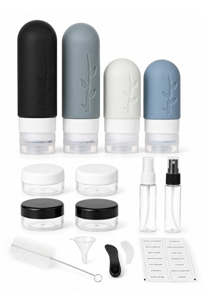 Generic 15 Pack Silicone Travel Bottles, TSA Approved Leak Proof Refillable C...