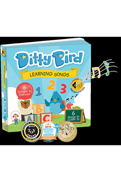 Ditty Bird Children's book, Ditty Bird, Learning Songs, 6+ months