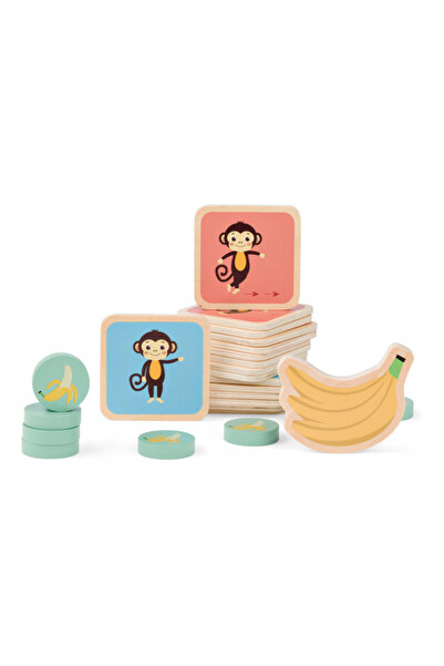 BS Toys Urmareste Maimutica, joc de memorie si motricitate,