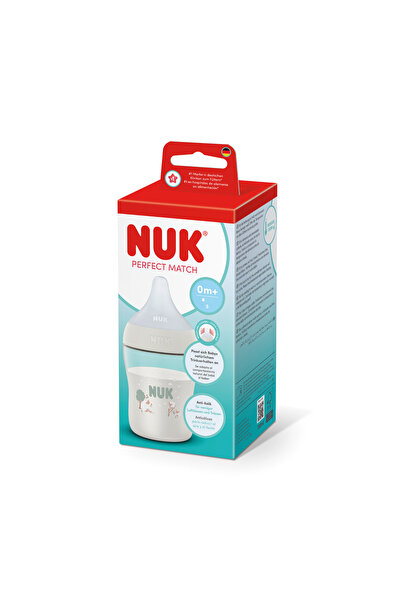 Nuk PM BIB PP TC 150ML WHITE TET.SI 0+ FLUX S (NKPMBABPP0+S150)