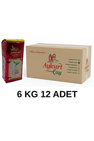 Gold Karadeniz Çayı 6 kg 12Adet