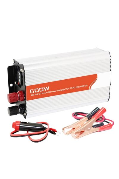 Space İnverter Dönüştürücü USBli 12-220V 600 Watt/ ICCA90