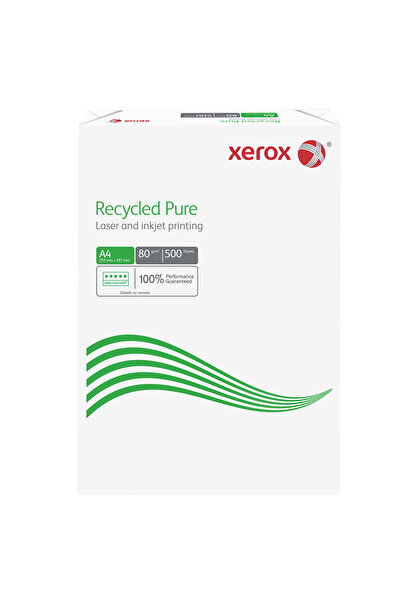 Xerox Hârtie de copiator pură reciclată A4 80g 500 coli/reamă