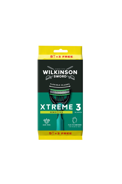 Wilkinson Sword Oštrice za brijanje Sensitive Xtreme 3 za muškarce 5+3