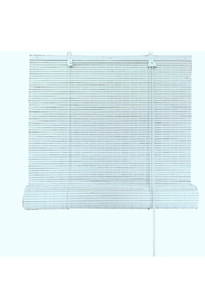 KOÇTAŞ Stilera Ahşap Stor Perde Beyaz 60X180 Cm