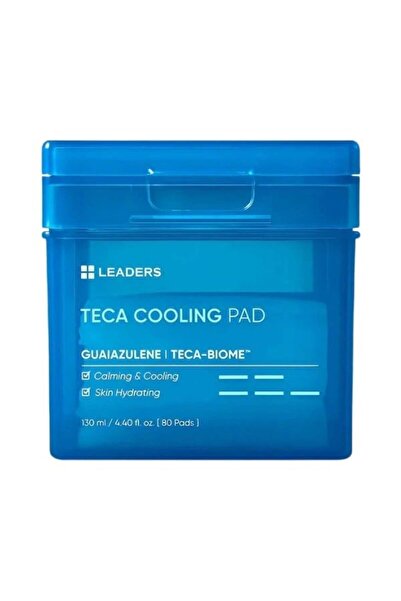 Leaders TECA Cooling Pad | Serinletici Tonikli Ped | 80 Adet