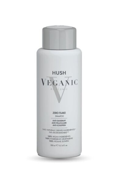 HUSH Veganic Zero Flake Kepek Karşıtı Arındırıcı Şampuan 300 ml