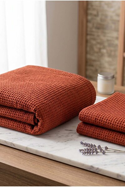 Minelya Home Collection 3 Piece 100% Cotton Begonia Pique Bedspread and Pillo...
