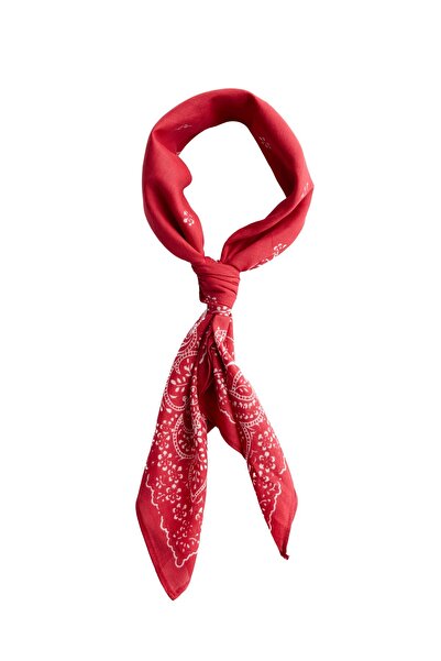Oysho %100 pamuklu desenli bandana