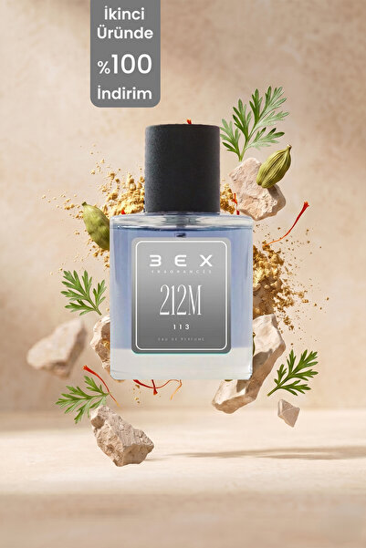 3ex 113 - 212m - 212 Vip Men 50ml Erkek Parfüm 113, One Size