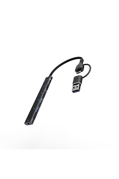 truebo UniConnect 5 in 1 USB + Type-C Hub