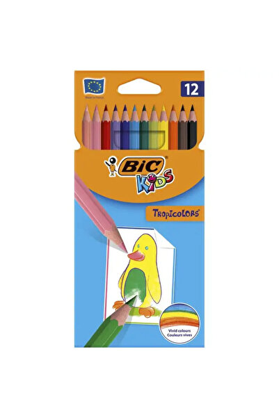 Bic Tropicolors Marker cu vopsea uscată, 12 culori /8325669