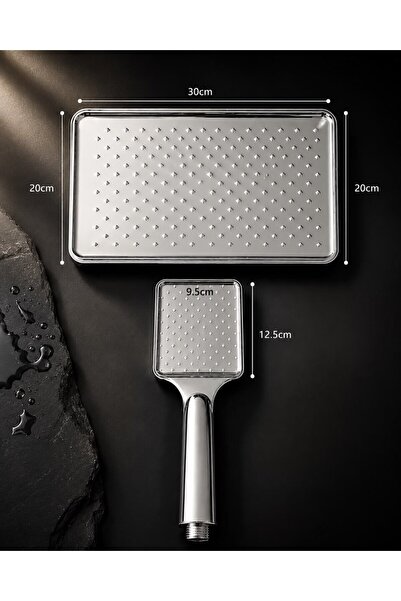 FAWER Faucet & Shower YAĞMURLAMA EL VE TEPE DUŞ BAŞLIĞI