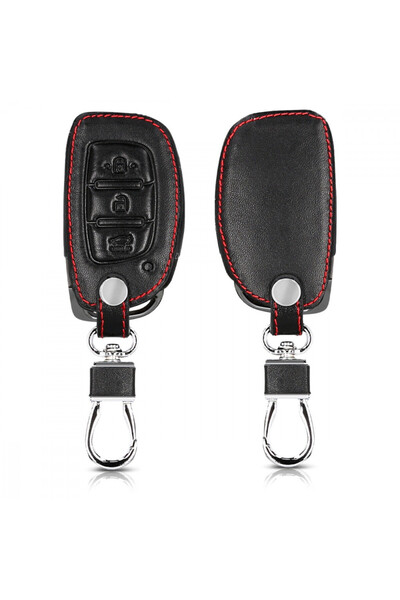 KWmobile Carcasă cheie auto pentru Hyundai / Kia - 3 butoane - Keyless Go, pi...
