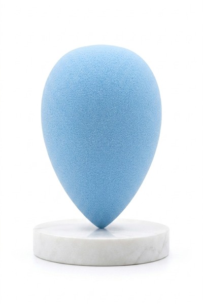 MAKRİ HOME Makyaj Süngeri Mavi Beauty Blender Fondöten ve Kapatıcı Uygulama S...