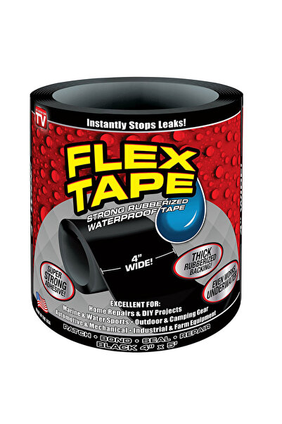 Genel Markalar Flex Tape Suya Dayanıklı Bant Beyaz