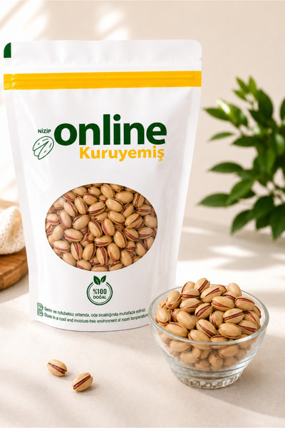 Nizip Online Kuruyemiş Siirt Fıstığı - Ana Çıtlak - Kavrulmuş - 500 gr