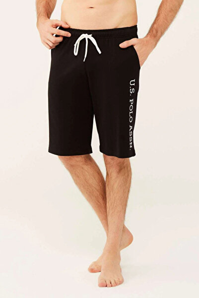 U.S. Polo Assn. Fekete férfi rövidnadrág 18474