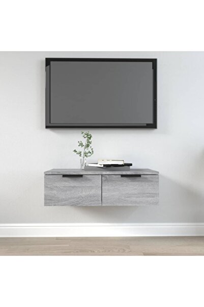 Concept Dulap de perete, gri sonoma, 68x30x20 cm, lemn compozit