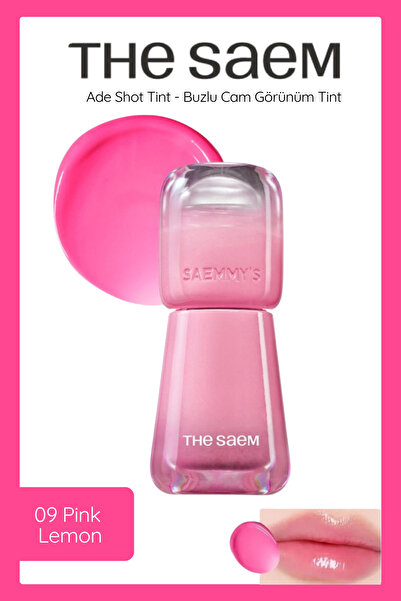 THE SAEM Saemmy's Ade Shot Tint - Frosted Glass Look Tint - 09 Pink Lemon