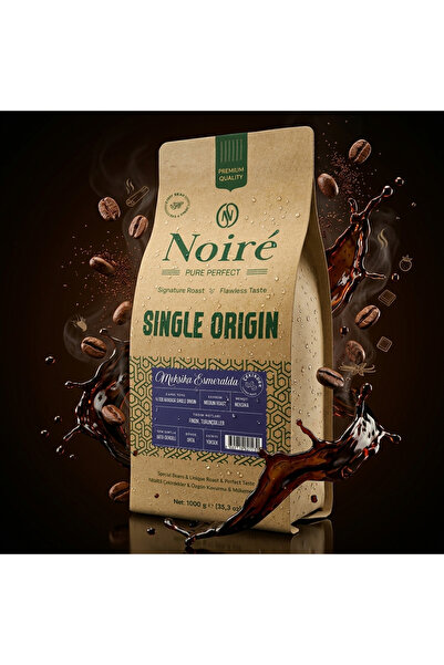 Noire Coffee نوير مكسيكاني إزميرالدا 1000 جرام 100% أرابيكا أحادي المصدر