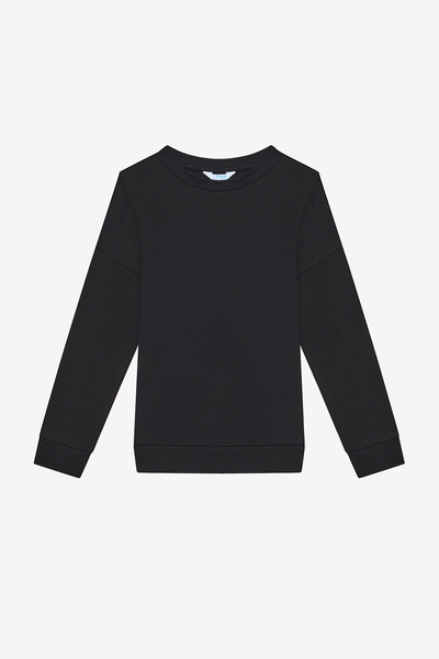 Penti Unisex Basic Siyah Sweatshirt