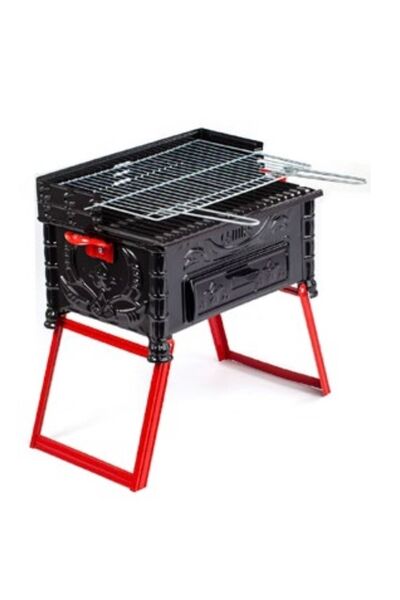 CEMRE C-09 Mangal - 28x43 - Pervazlı - Yağdanlıklı - Tel Izgaralı