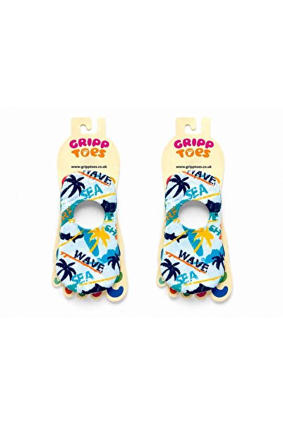 GrippToes Kaymaz Damla Tabanlı Deniz&Havuz Çorabı A1