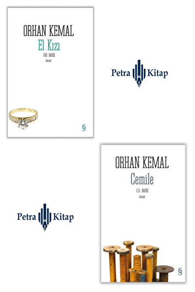 Everest Yayınları El Kızı - Cemile - Kitap Seti (2 Kitap) - Orhan Kemal