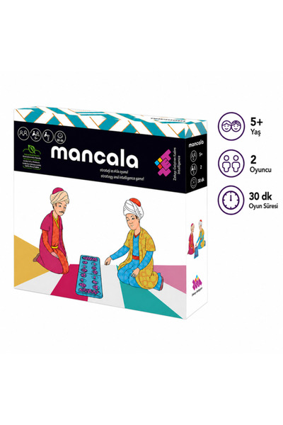 Zetzeka Mancala (Plastic) Historical Intelligence and Strategy Game for Ages ...