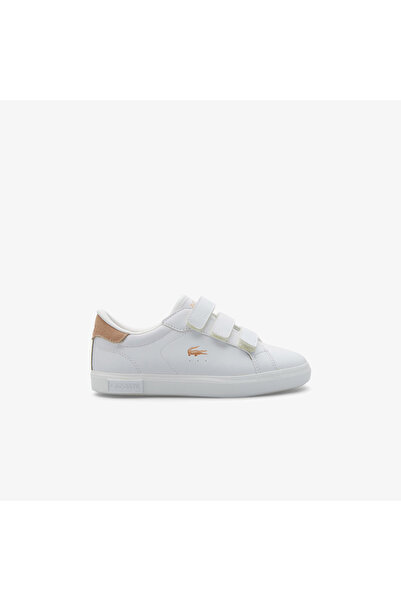 Lacoste Powercourt Çocuk Beyaz Sneaker