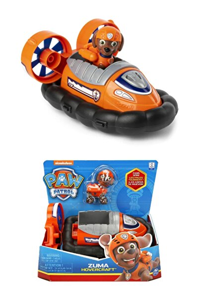 TOYFEST Paw Patrol Görev Aracı Ve Kahraman Seti - Zuma - 15 Cm