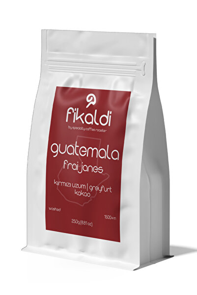 Fikaldi Coffee Guatemala Fraijanes Yöresel Kahve (Çekirdek ve 5 Farklı Öğütme...