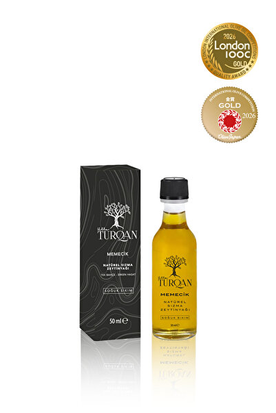 Villa TURQAN 50 ml Erken Hasat Soğuk Sıkım Natürel Sızma Zeytinyağı | Tek Bah...