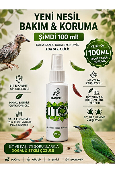 Force Bitox YENİ 100 ML! Bit Pire Deri Ve Tüy Bakım için Yeni Nesil Sprey Muh...