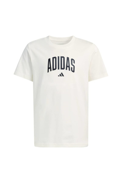 adidas Collegiate Graphic Çocuk Beyaz Tişört (KE1347)
