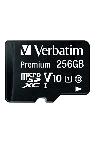 Verbatim Paměťová karta MicroSDXC, 256 GB Premium, CL10