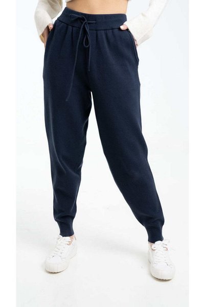 DALYDRESS Solid High-Waist Pants