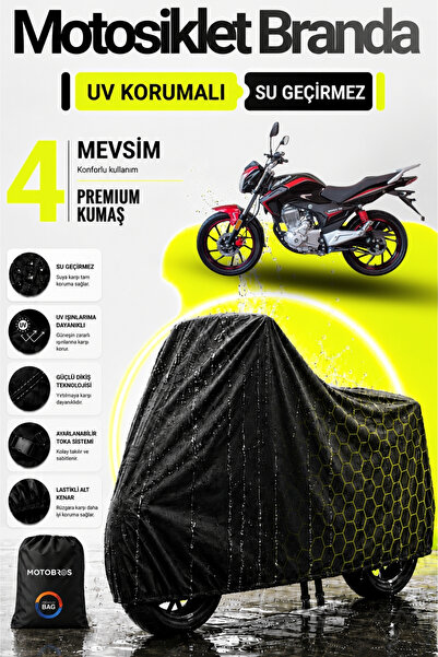 Motobros دراجة نارية قماش فالكون المكسيك أسود مقاوم للماء ومتين (أعلى سميكة) ...
