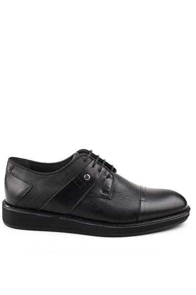 Nevzat ÖgE 0281 Genuine Leather Laced Light Sole Classic Men's Shoes