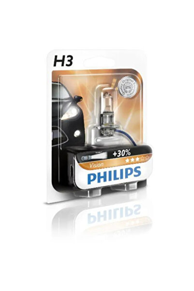 Philips Λαμπτήρας προβολέα H3 12V Vision Blister