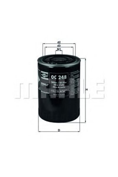 Mahle Original Filtru de ulei OC 248